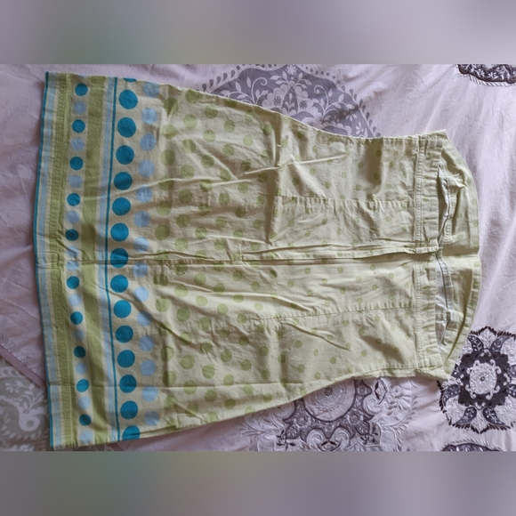 Strapless polka dot dress - Picture 4 of 6